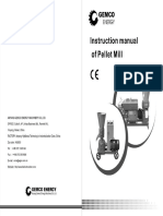 Importante - GEMCO-PELLET-MILL-MANUAL