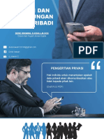 Privasi Dan Perlindungan Data Pribadi