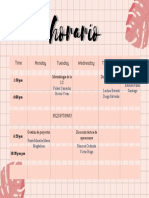 Horario 2021 - Ii