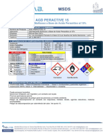 AGD PERACTIVE 15 Desinfectante Multiusos a Base de Ácido Peracético al 15