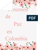 Procesos de Paz en Colombia