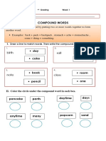 Compound Words: Birth Sail