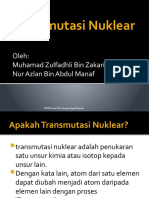 Transmutasi Nuklear
