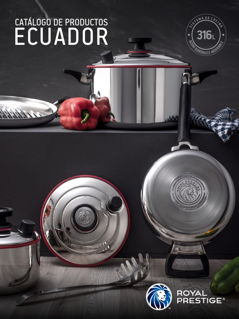 Catalogo Ecuador Royal Prestige PDF Cuchara Estufa de cocina