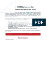Contoh Soal AKM Numerasi Dan Literasi Di Asesmen Nasional 2021