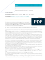 TLP - Trauma, Abuso, Amnesia y Disociación