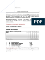 Criterios de Evaluación Informe Final