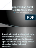 Mengoperasikan Surat Email