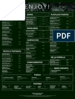 Menu Carajillo 14 Jun