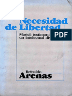 Arenas, Reinaldo - Necesidad de Libertad