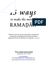 15 Ways To Make The Most of Ramadan