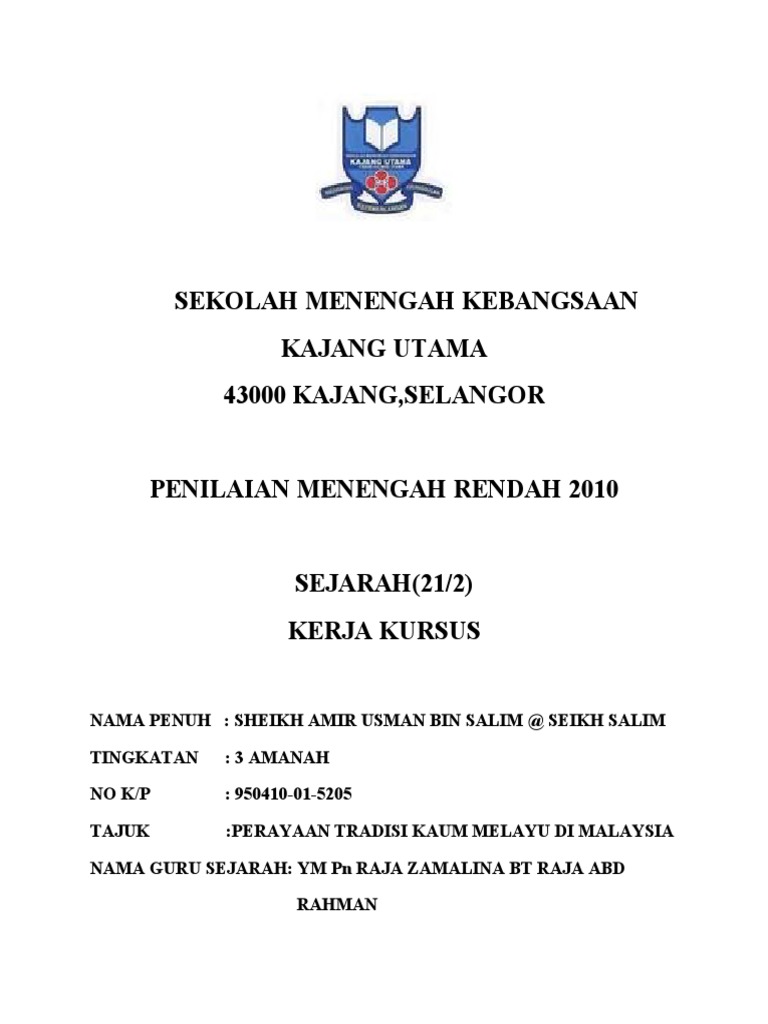 Perayaan Kaum Melayu Pdf