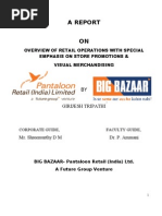 Download Overview of Retail Operations and Store Promotion in Big Bazaar by girij SN53706459 doc pdf
