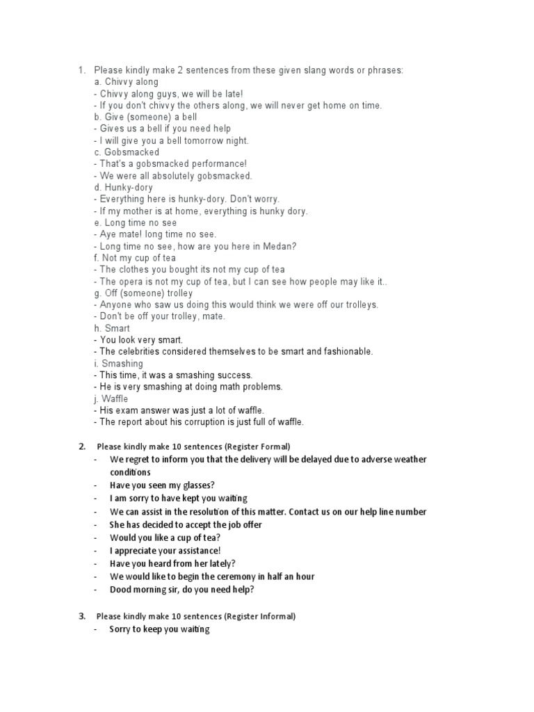 Grammar Exercise | PDF | Language Arts & Discipline | Foreign Language ...