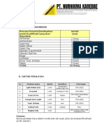 Daftar Peralatan Dan Surat Dukungan