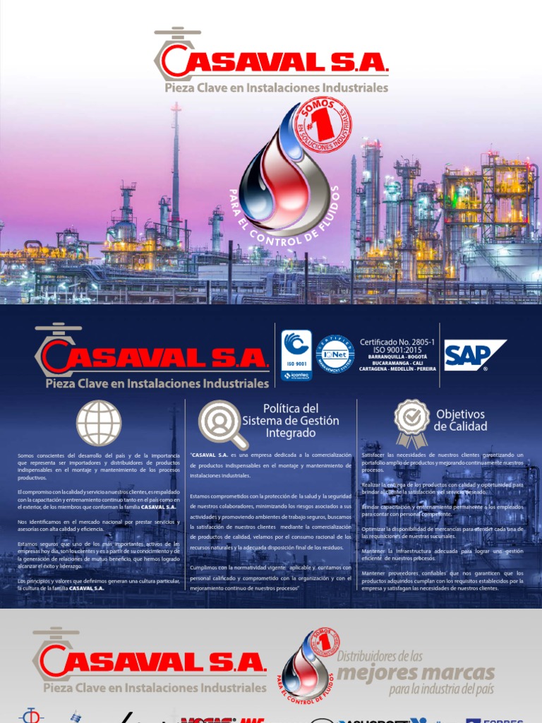 Casaval Medellin | PDF | Calidad (comercial) | Vapor