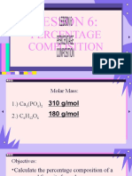 Lesson 6:: Percentage Composition