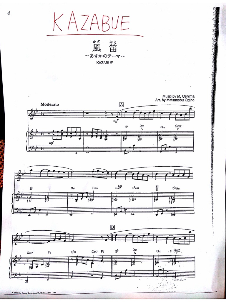 kazabue-japanese-pop-song-pdf