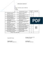 Program Tahunan - Semester