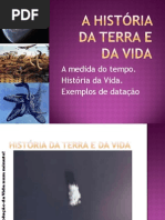 Tema II - O Tempo Geológico e Métodos de Datação 1ª Parte