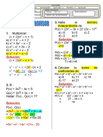 Algebra 2do de Sec