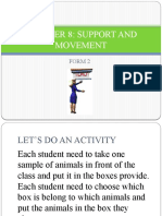 Chapter 8: Support and Movement: Form 2