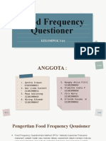 Food Frequency Questioner