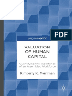 Kimberly K Merriman Auth Valuation of Human Capital Quantifying