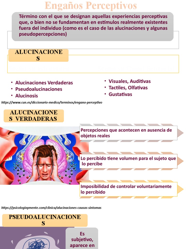 8a Engaños Perceptivos | PDF | Percepción | Alucinación