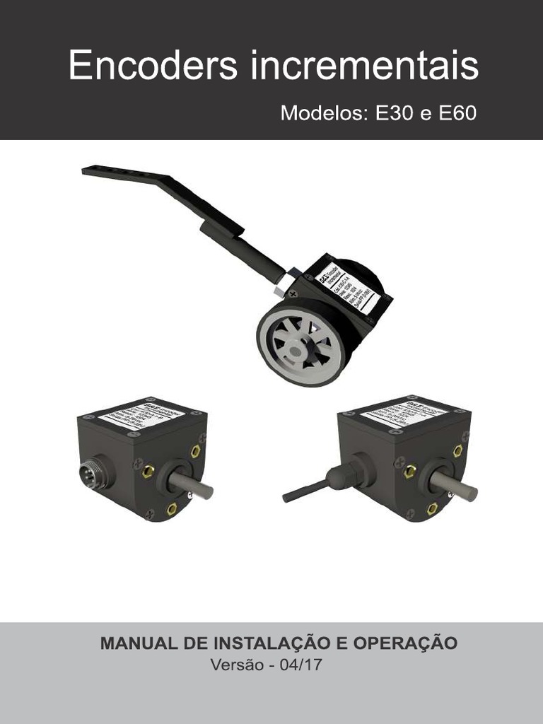 Manual do Encoder S&E Incremental | PDF | Negócios | Computadores