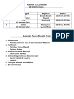 Agenda Maulid Nabi