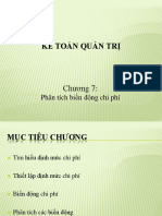 Chương 7-Phân tích biến động chi phí