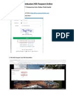 Pembuatan HSE Passport Online