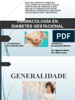 Farmacologia en Diabetes Gestacional