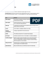 Glossary Learning Data Analytics