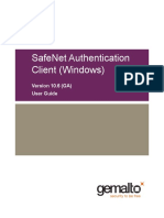 Safenet Authentication Client (Windows) : Version 10.6 (Ga) User Guide