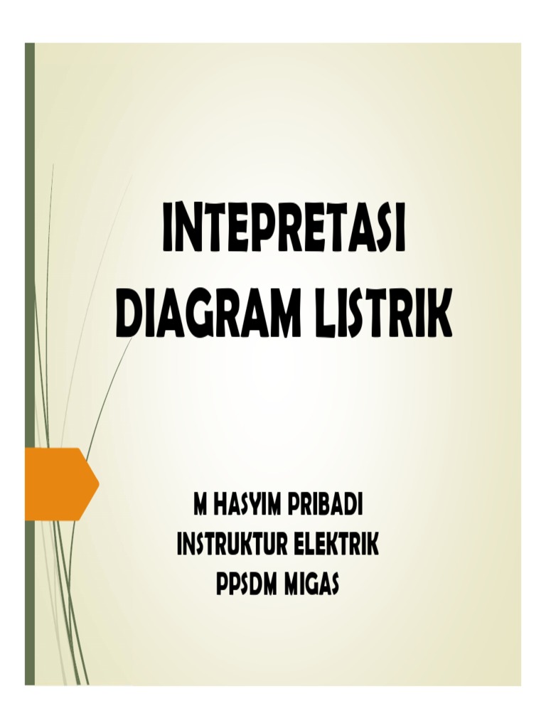 Intepretasi Diagram Listrik TSP | PDF | Teknologi & Rekayasa