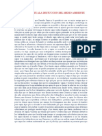 LA VIDA FRENTE ALA DESTUCCION DEL MEDIO AMBIENTE ok