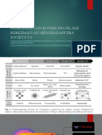 Bimbingan Dan Konseling Islami Berkemajuan Menghadapi Era Society