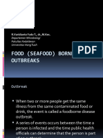 Food (Seafood) Borne Outbreaks: R.Varidianto Yudo T., dr.,M.Kes