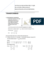 Xi Ips - Transformasi - Translasi &refleksi