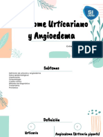 SX Urticariano y Angioedema