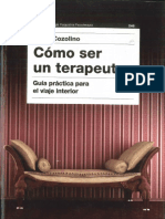 397037338 Cozolino Como Ser Un Terapeuta PDF