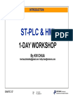 ST-PLC & HMI 1-Day Workshop Program