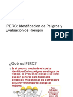 IPERC: Identificacion de Peligros y Evaluacion de Riesgos