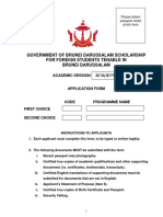 Application Form 2018-2019