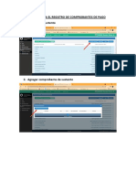 Pasos Para El Nuevo Registro de Comprobantes de Pago - Dg