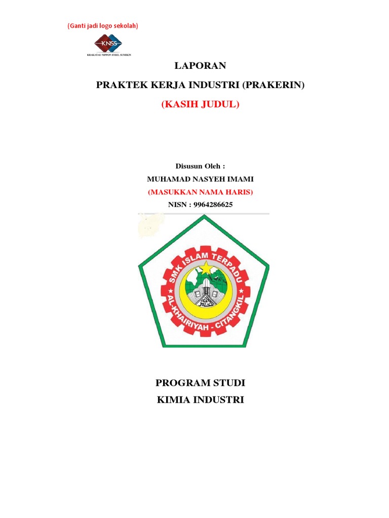 Logo dan Identitas KNSS dalam Prakerin | PDF