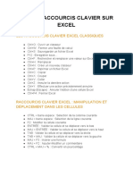 Top 40 Raccourcis Clavier Sur Excel