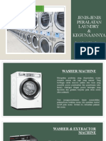 Jenis Jenis Peralatan Laundry